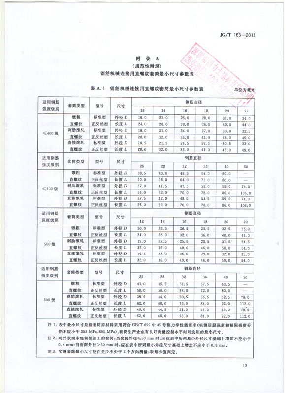 鋼筋機械連接用套筒GT/T 163-2013-深圳固力士17